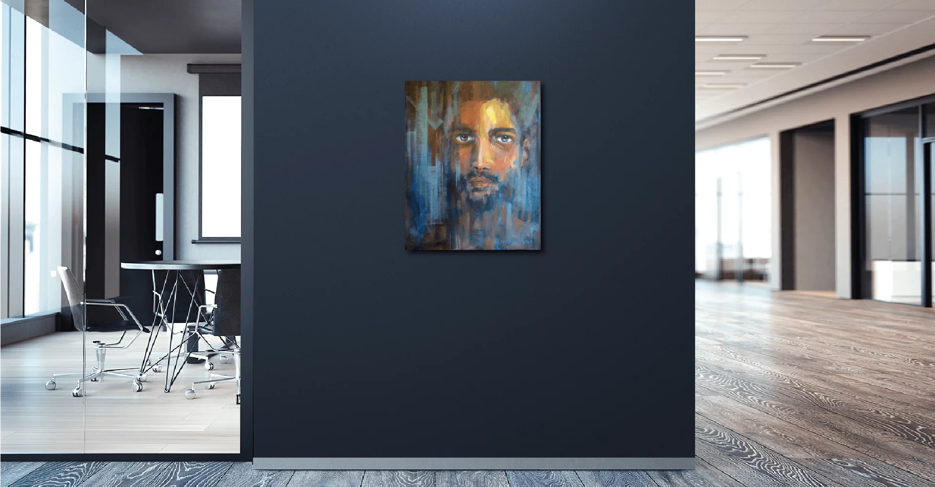 Portrait of Man in thought