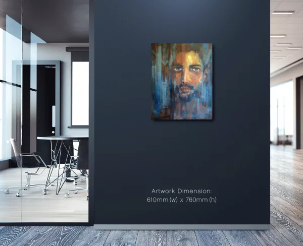 Portrait of Man in thought - Image 2