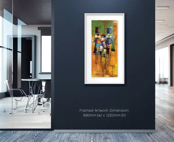 African Green and Orange - Image 2