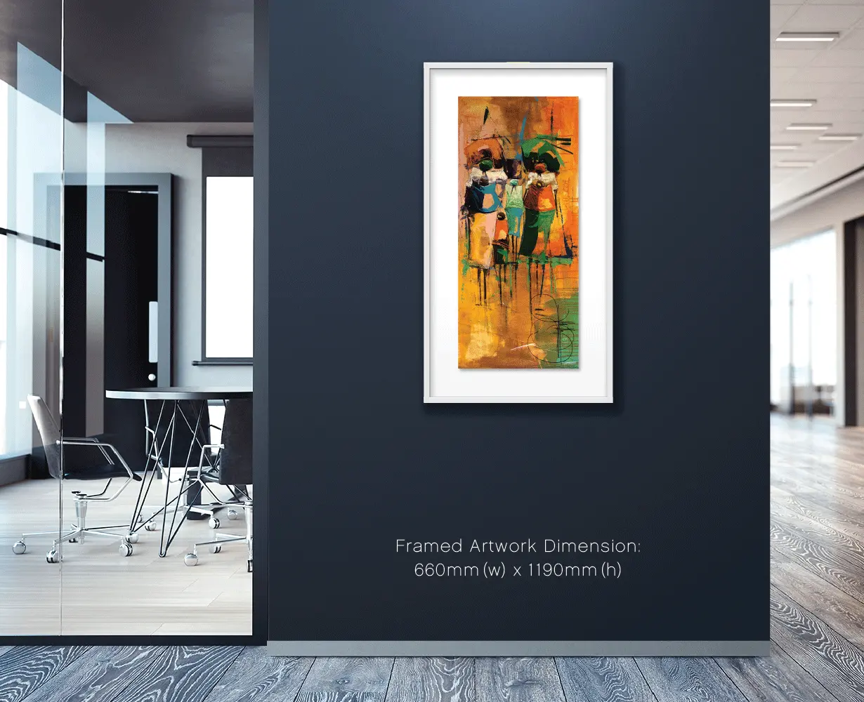 Colorful African Family - Image 2